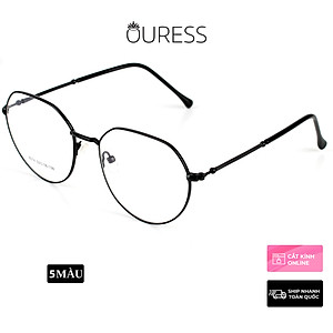Gọng kính hợp kim thời trang nam nữ siêu nhẹ siêu bền OURESS 8074