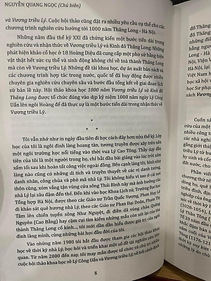 VƯƠNG TRIỀU LÝ (1009-1226) – ẤN BẢN BÌA CỨNG - NHÀ XUẤT BẢN HÀ NỘI -