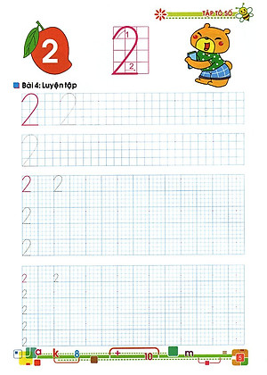 Tủ Sách Bé Vào Lớp Một - Tập Tô Số Lớp 1