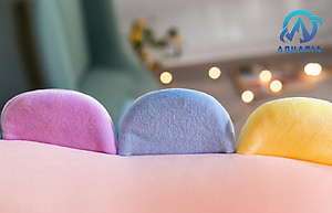 Gấu Bông Thú Nhồi Bông Khủng Long Đội Mũ Chóp Cầu Vồng 30cm Siêu Dễ Thương