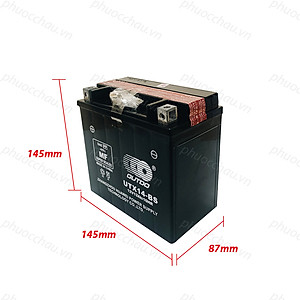 Bình ắc quy xe moto OUTDO UTX14 (12V - 12AH)