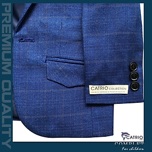 BỘ ĐỒ VEST BÉ TRAI CATRIO PCT C20 CHO TRẺ EM TỪ 2 TUỔI ĐẾN 7 TUỔI (11KG ĐẾN 26KG) THUỘC BST QUẦN ÁO COMPLET VESTON TRẺ EM CATRIO MÙA THU ĐÔNG