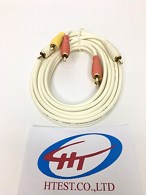 dây av 3 đầu hoa sen ,đồng nguyên chất ,Hàng Chính Hãng.