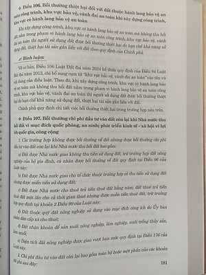 Bình luận khoa học Luật Đất đai năm 2024