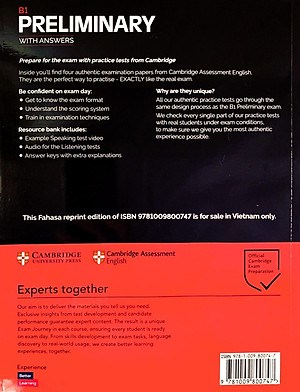 B1 Preliminary 2 For The Revised 2020 Exam SB With Answers With Audio With Resource Bank