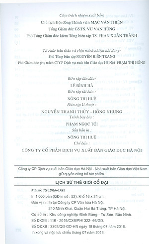 Lịch Sử Thế Giới Cổ Đại