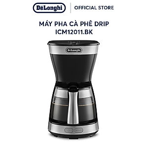 [Hàng chính hãng] Máy pha cà phê drip DeLonghi ICM12011.BK