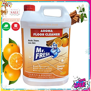 Nước thơm lau sàn Hando 5L Hương Hồng