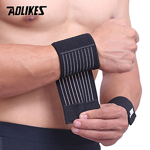 Băng Quấn Cổ Tay Đàn Hồi Hỗ Trợ Khớp Cổ Tay Khi Chơi Thể Thao Sports Bandage AOLIKES YE-1535