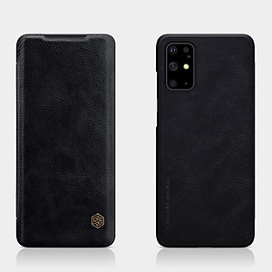 Bao da Leather cho Samsung Galaxy S20 Plus hiệu Nillkin Qin HPK-01 (Chất liệu da cao cấp, có ngăn đựng thẻ, mặt da siêu mềm mịn) - Hàng chính hãng
