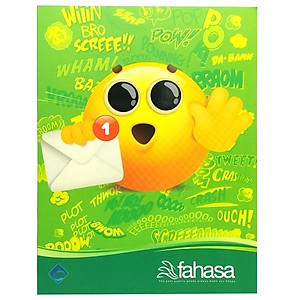 Combo 5 Tập Học Sinh 4 Ly Ngang 96 Trang ĐL 60g/m2 - FAHASA (Mẫu Màu Giao Ngẫu Nhiên)