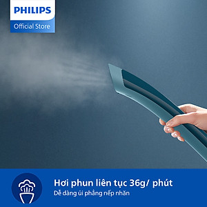 Bàn ủi hơi nước đứng Philips STE1040/20 1800W - Hàng Chính Hãng