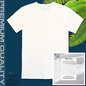 ÁO LÓT NGẮN TAY CATRIO là áo phông trắng, áo thun ngắn tay cho bố, ông, người trung tuổi, vải 100̀% cotton mặc lót bên trong áo sơ mi, mặc ở nhà, đi ngủ