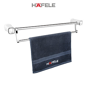Thanh Treo Khăn Đôi Hafele Chiba 600 580.06.011 (Hàng chính hãng)
