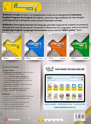 Achievers Grade 6 Student's Book With CLIL Book