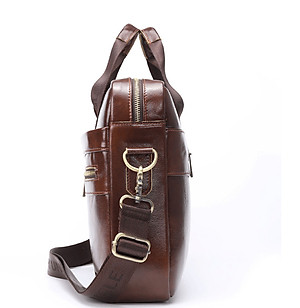 Túi xách nam da bò thật - túi xách nam da bò thật cao cấp ( 15,6")