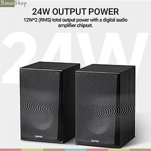Edifier R990BT - Loa Bookshelf 2.0 Active, Bluetooth 5.4, Công Suất 24W, Đầu Vào RCA Kép Đa Dạng Với Điện Thoại, Máy Tính - Hàng Chính Hãng