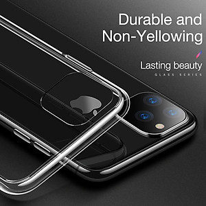 Ốp lưng dẻo silicon cho iPhone 11 (6.1 inch) hiệu Ultra Thin (siêu mỏng 0.6mm, chống trầy xước, chống bụi) - Hàng nhập khẩu