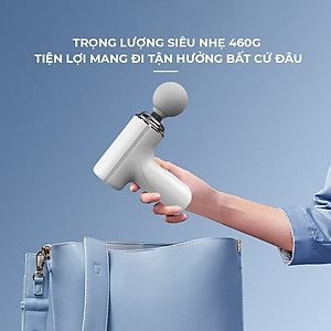 LOẠI 1 PIN KHỎE] Máy massage cầm tay, máy massage cổ vai gáy 6 Cấp Độ Chuyên Sâu Đa Năng Bảo Hành 12 Tháng