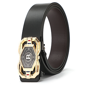 Dây lưng thắt lưng nam mặt khóa tự động hợp kim cao cấp phong cách cá tính