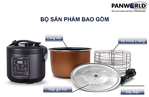 Nồi làm tỏi đen 5 lít Panworld PW-1222 - Hàng chính hãng
