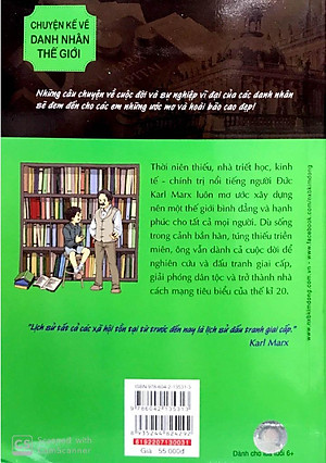 Sách Who? Chuyện Kể Về Danh Nhân Thế Giới - Karl Marx (Tái Bản 2019)