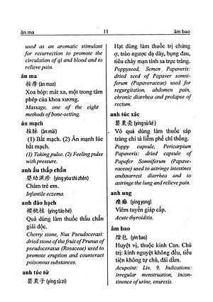 Sách - Từ Điển Đông Y Hán-Việt-Anh - Bìa Cứng (Tái Bản 2024)