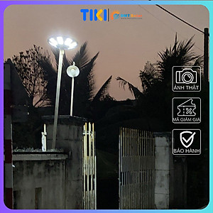 Đèn đĩa bay UFO năng lượng mặt trời công suất 1000W SACO có cảm biến chuyển động, remote