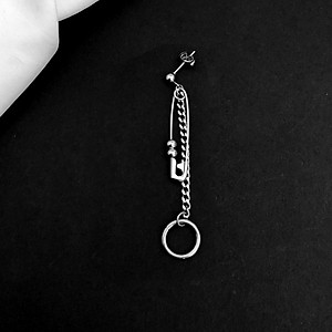 Khuyên tai nam nữ xích dài Hàn Quốc cực cool 1 ĐÔI