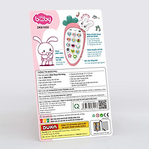 Đồ chơi Điện Thoại Thỏ Hồng Duka