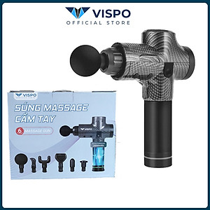 Máy Massage Cầm Tay 6 đầu Massage với 30 chế độ mát xa toàn thân - Máy Massage Toàn Thân Sử Dụng Pin Sạc