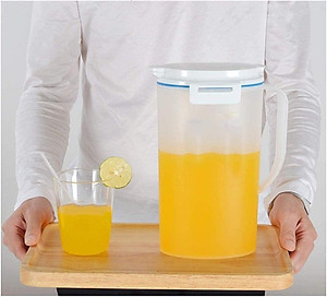 Bình đựng nước nắp khóa  2 chiều  Asvel Cool Square 2L/ 2.7L hàng nội địa Nhật Bản