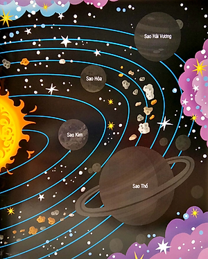 First Sticker Book - Sách Dán Hình Đầu Đời Cho Bé - Vũ Trụ