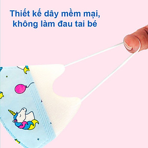 Khẩu trang cho bé, Khẩu trang trẻ em bé trai và bé gái nhiều họa tiết 0-12 tuổi bảo vệ đường hô hấp cho bé – SM017