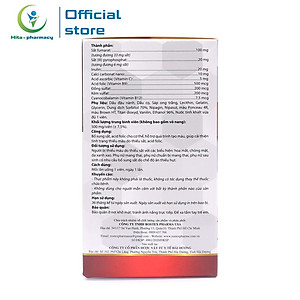 Bổ máu Fevitt Nano HDPHARMA bổ sung Sắt hữu cơ Fumarat, Acid Folic 100 viên