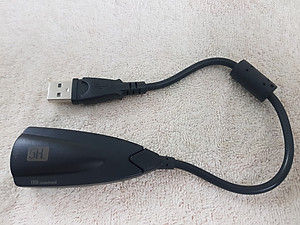 USB sound âm thanh cực chất 7.1- 5HV2 - Dùng cho máy tính, laptop - Hàng chính hãng