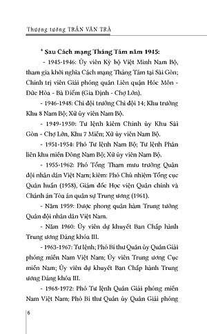 Kết Thức Cuộc Chiến 30 Năm - Thượng tướng Trần Văn Trà