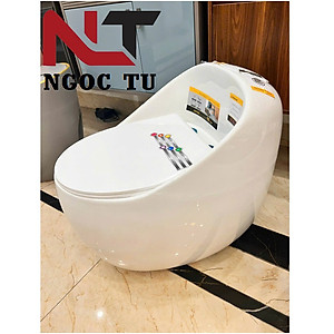 BỒN CẦU QUẢ TRỨNG cao cấp nhập khẩu chính hãng GROVES R22 WHITE