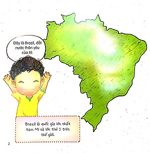 Sách Vòng Quanh Thế Giới: Brazil (Tái Bản 2019)