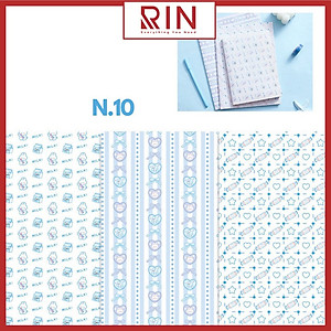 Giấy bọc sách vở / Giấy gói quà / giấy bao tập / giấy bao vở học sinh, sinh viên size A4, B5, A5 cao cấp – 24 cuốn