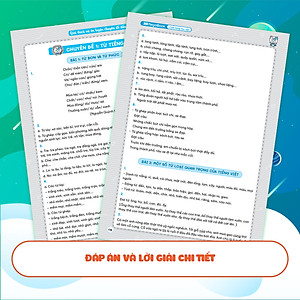 Sách Giải thích và ôn luyện chuyên đề Tiếng Việt thi vào lớp 6