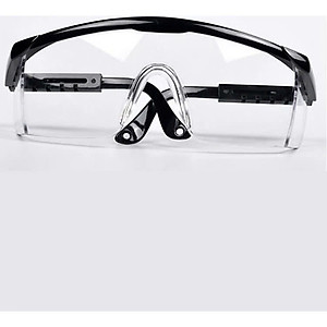 Mắt kính bảo hộ lao động, Kính bảo hộ trong suốt bảo vệ mắt hỗ trợ phòng dịch, chắn gió bụi chống tia UV tròng trong suốt