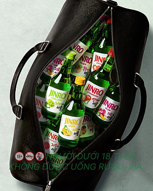 [CHÍNH HÃNG] Soju Hàn Quốc JINRO FRESH 360ml - Thùng 20 chai