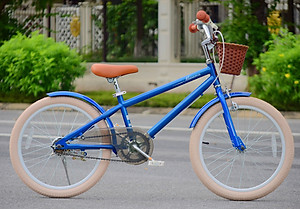 Xe đạp RoyalBaby Macaron Vintage 20 inch – Màu Đỏ