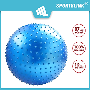 Bóng Tập Yoga Có Gai Sportslink (75cm) - Xanh