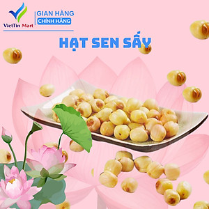 Hạt Sen Sấy Giòn Vỡ Đôi Viettin Mart 400g