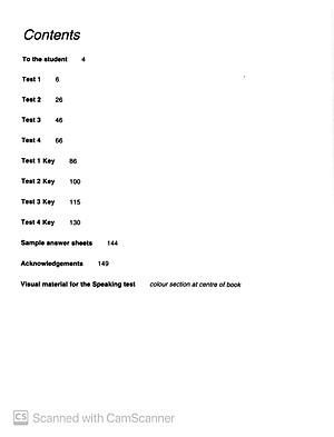 Cambridge Preliminary English Test 3 Student's Book with Answers Reprint Edition