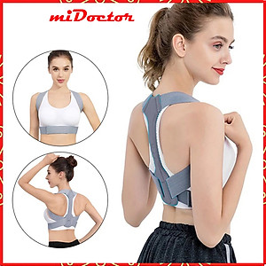 Đai Chống Gù Lưng Nam Nữ Có Nẹp Dành Cho Dân Văn Phòng miDoctor mi04