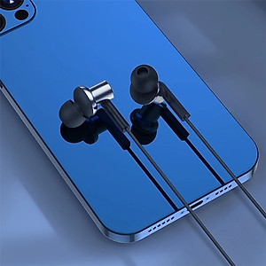 Tai nghe nhét tai In Ear có dây Jack 3.5mm hiệu WIWU EB311 âm thanh Hifi HD, hỗ trợ nghe gọi, mic đàm thoại - Hàng nhập khẩu