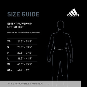 ĐAI TẬP TẠ DÁN LƯNG ADIDAS ADGB-1228